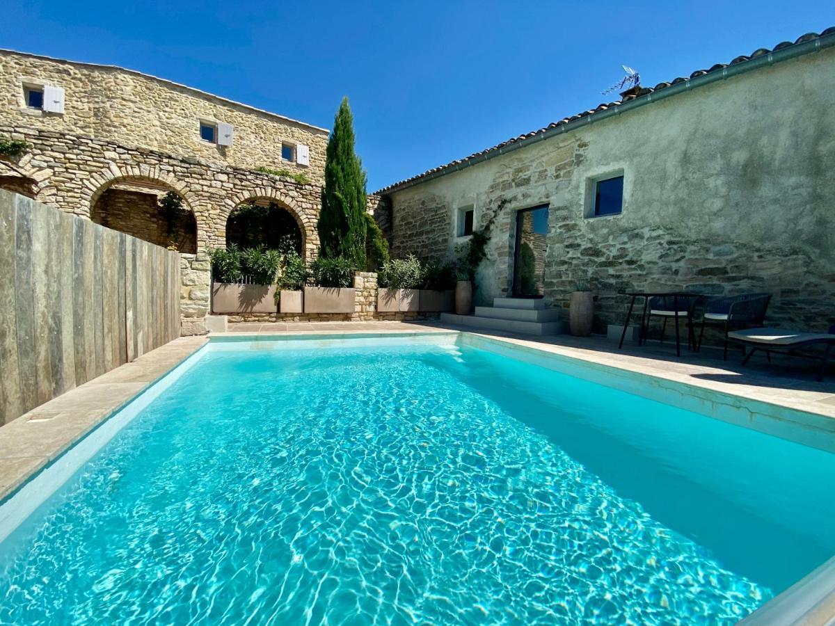 La Maison Des Vendangeurs - Table D'Hotes Le Soir Du Jeudi Au Dimanche- Jacuzzi - Balneo Spa - Acces Piscine Pour Toutes Les Chambres Sauf Studio Coquet- Piscine De Mai A Mi-Octobre Martignargues Eksteriør bilde